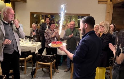 Die Geburtstagsüberraschung ist geglückt