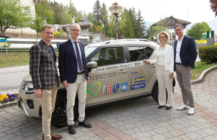 Ekkehard Wimmer, Martin Salcher, Andrea, Standl, Mario Morandell (v.l.n.r), Foto: Roland Mühlanger